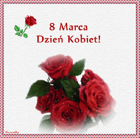 Czerwone róże wśród śniegu na dzień kobiet